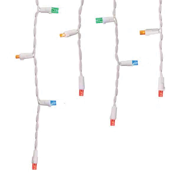 J Hofert 2388-20 J Hofert 2388-20 Icicle Light, 225-Lamp, LED Lamp, Multi-Color, 23 ft L - 1