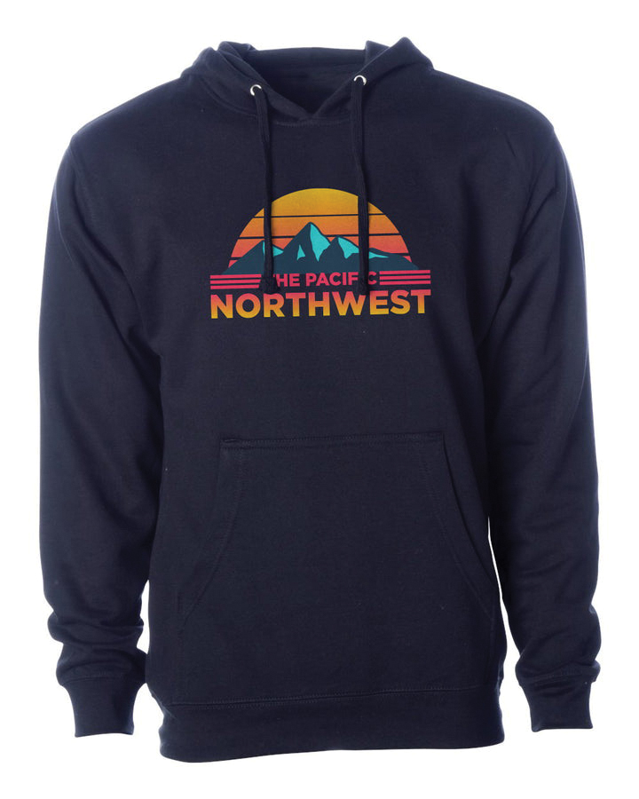 Northwest Vibes H907-M Sweatshirt, M, Cotton/Polyester, Navy - 2