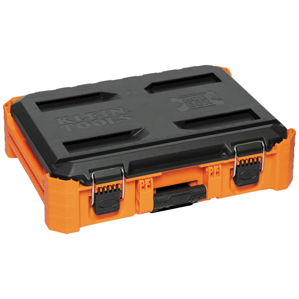 MODbox 54804MB Small Toolbox, 75 lb, Polymer, Orange, 22 in L x 15.5 in W x 6.6 in H Outside, 1-Compartment