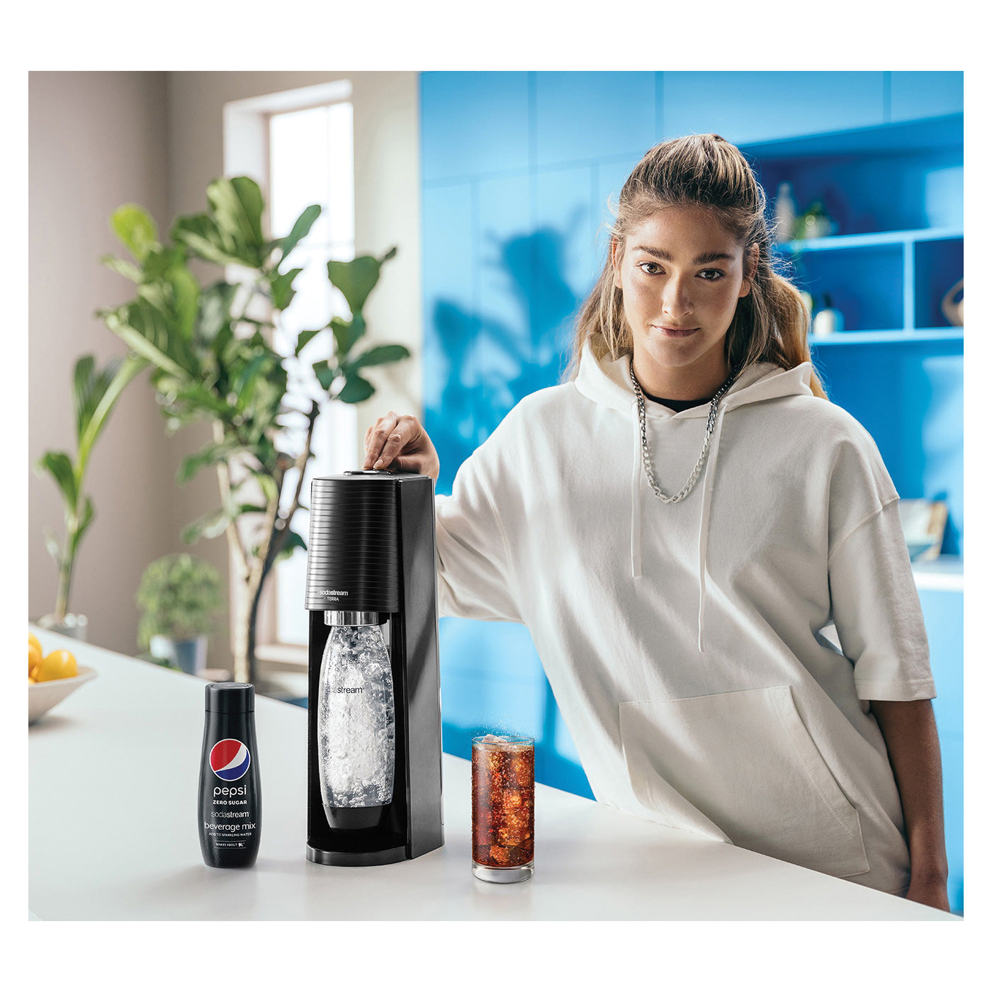 Sodastream Pepsi Zero Sugar Series 1924202010 Soda Mix, Liquid, Pepsi, 440 mL Bottle - 2