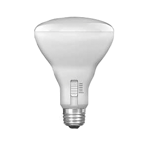 BR30DM/6WYCA/2 LED Bulb, BR30 Lamp, E26 Lamp Base, White, Tunable White Light