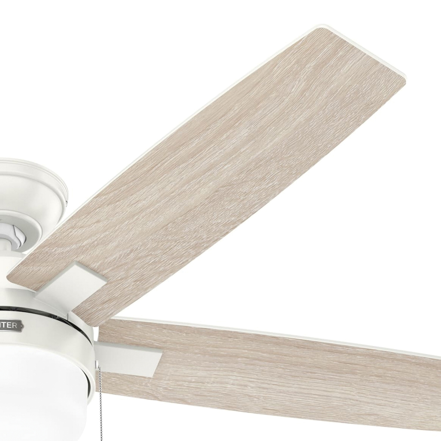 Anisten Indoor Ceiling Fan, Hunter, 52 in Dia, White - 3