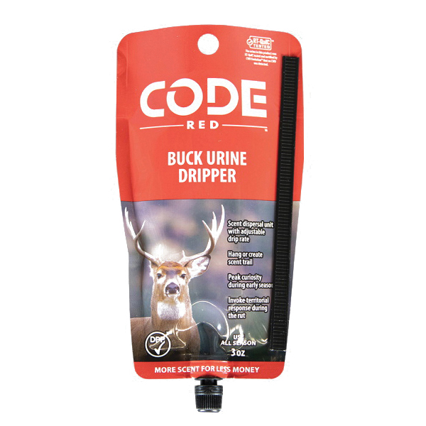 CODE RED OA1423 Buck Urine Dripper, 3 fl-oz Dripper Bag
