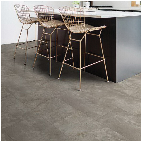 Shaw Floors Paragon Tile Plus Resilient Residential Series 1022V-05131 Flooring Tile, 24 in L Tile, 12 in W Tile - 4