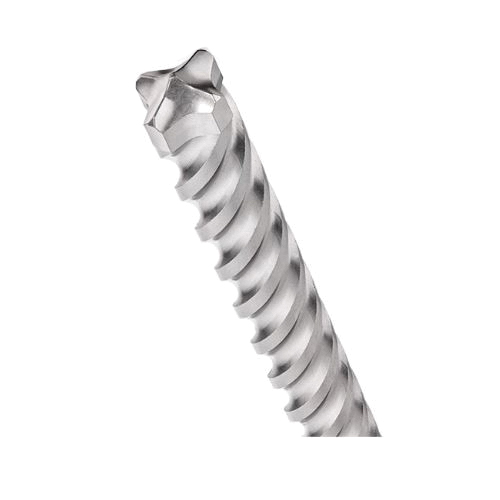 MX4 48-20-7212 Drill Bit, 3/4 in Dia, 10 in OAL, Reinforced Flute, 2-Flute, 13/32 in Dia Shank