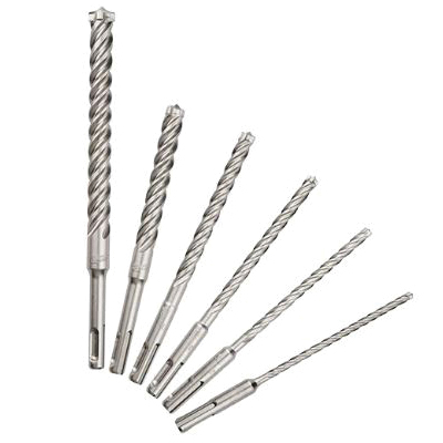 MX4 48-20-7499 Rotary Hammer Drill Bit kit, 6-Piece, Carbide/Steel