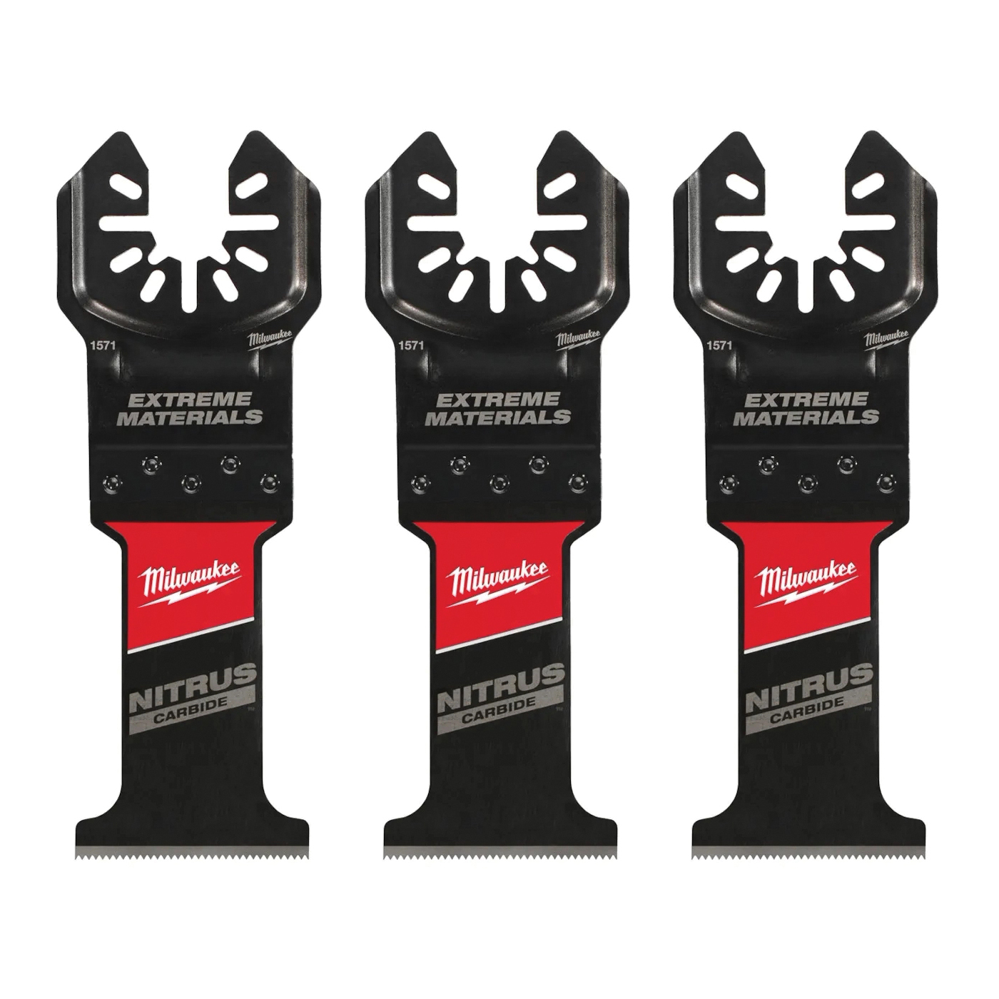 49-25-1573 Oscillating Multi-Tool Blade, 1-3/8 in D Cutting, Carbide