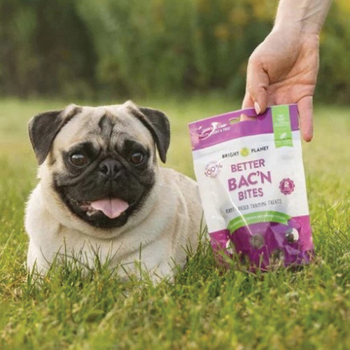 Bright Planet Better Bac'n 66574 Training Treat, Senior, S, 5 oz - 3