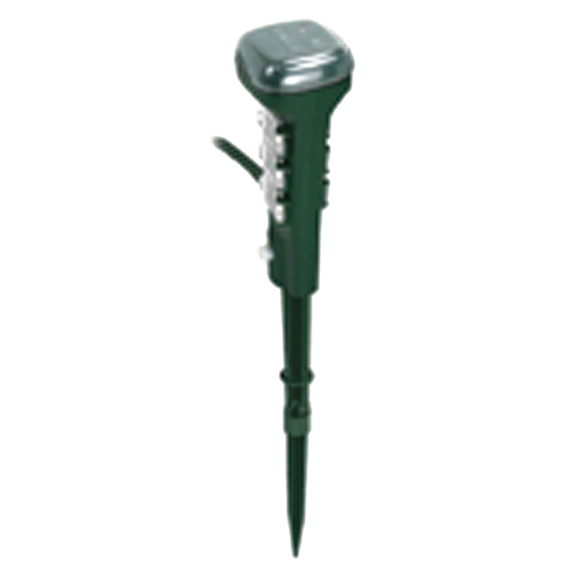 Touch Sensor Countdown Timer Stake, Prime, 15 A, 125 V, 1875 W, 6-Outlet, Green - 5