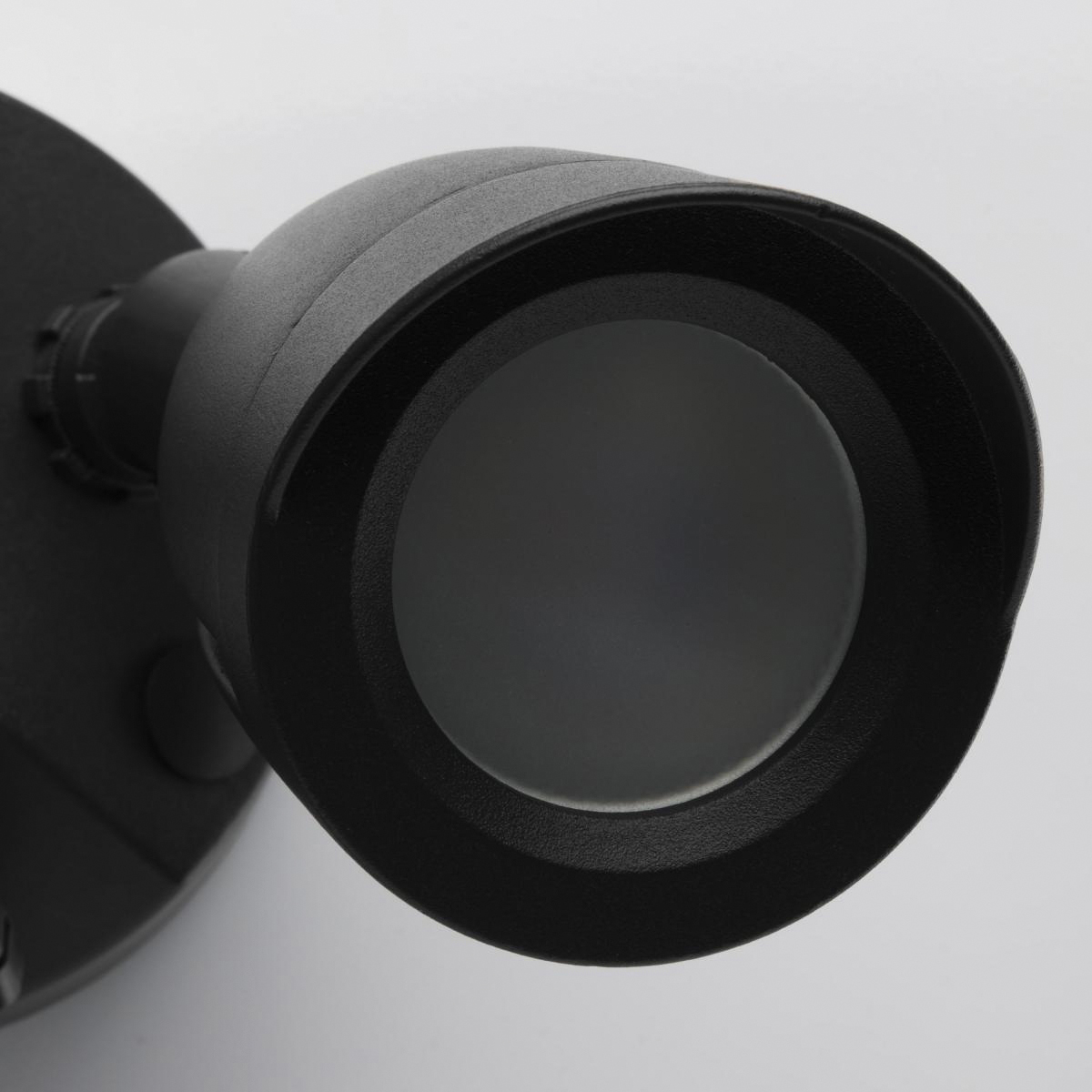 Security Camera with Light, Satco, 150 deg View, 1080p Resolution, 1900 Lumens, 3000 Kelvin, Black - 5