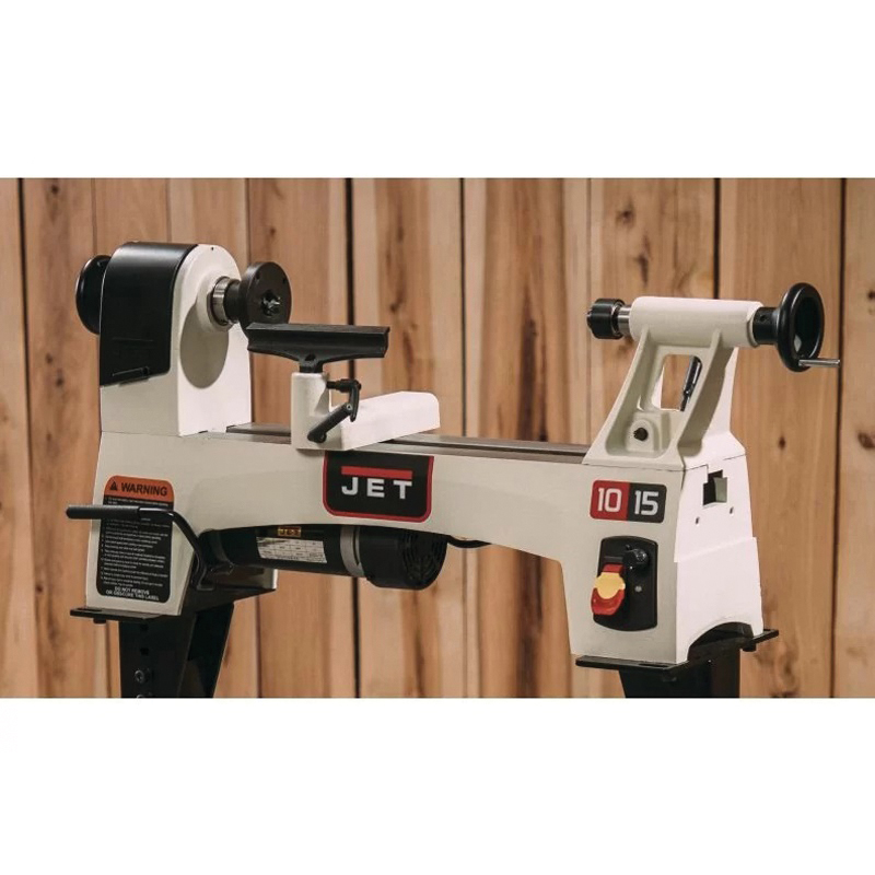 Jet Wood Lathe, Jet Tools, Variable Speed, 10 in Swing Over Bed, 4 A, 1/2 HP - 3