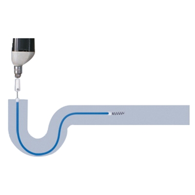 General Wire Drill Snake DS25 Drain Auger, 25 ft L Cable