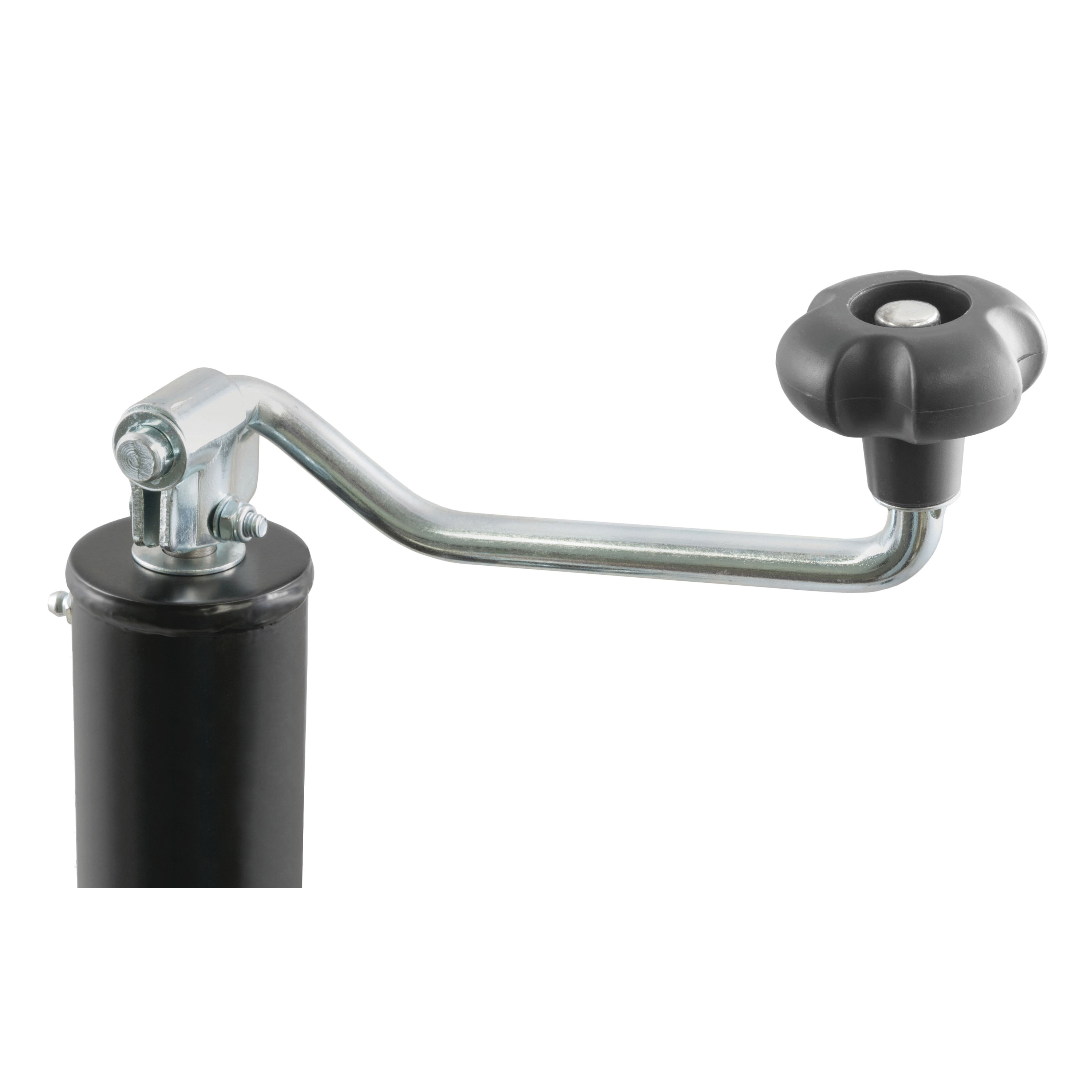 Curt 28320 Pipe-Mount Jack, 2000 lb Lifting, 10 in Max Lift H - 5
