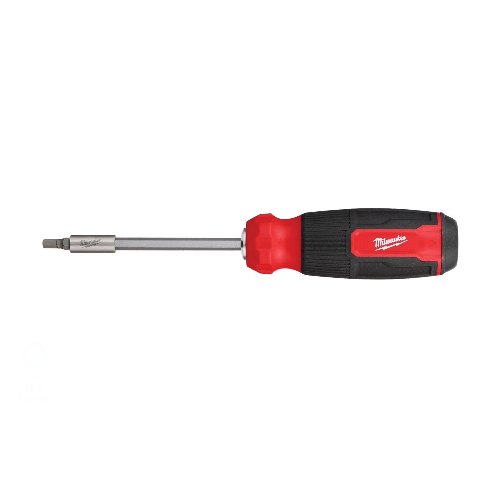 48-22-2908 14-In-1 Multi-Bit Screwdriver, 1/4 in Drive, Hex Drive, 9.11 in OAL, Plastic Handle