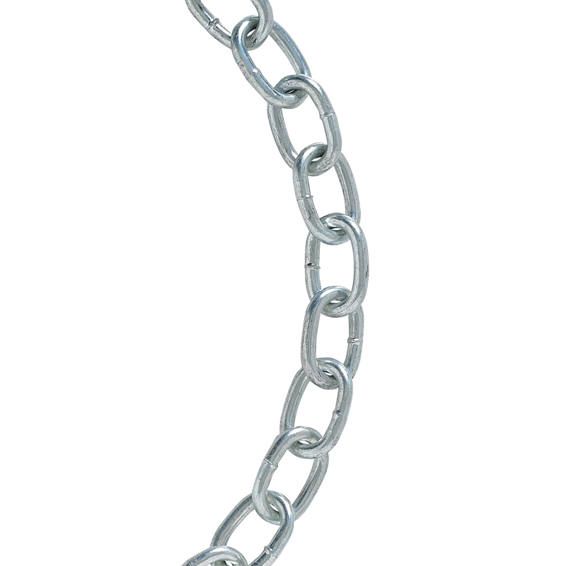 46196 Machine Start Chain, No 2, 20 ft L, Zinc Plated