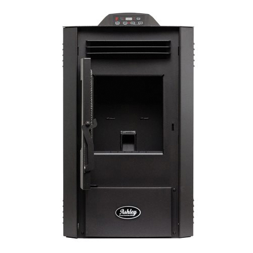 Ashley Hearth AP5613-P Pellet Stove with 50 lb Hopper, 18-1/2 in W, 21.3 in D, 33.9 in H, 30,000 Btu/hr Heating
