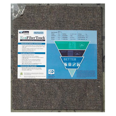 Shaw Floors Eco Edge Cushion FiberTouch 28-6 Series 280FT-00001 Carpet Pad, 6 ft W, Gray - 1
