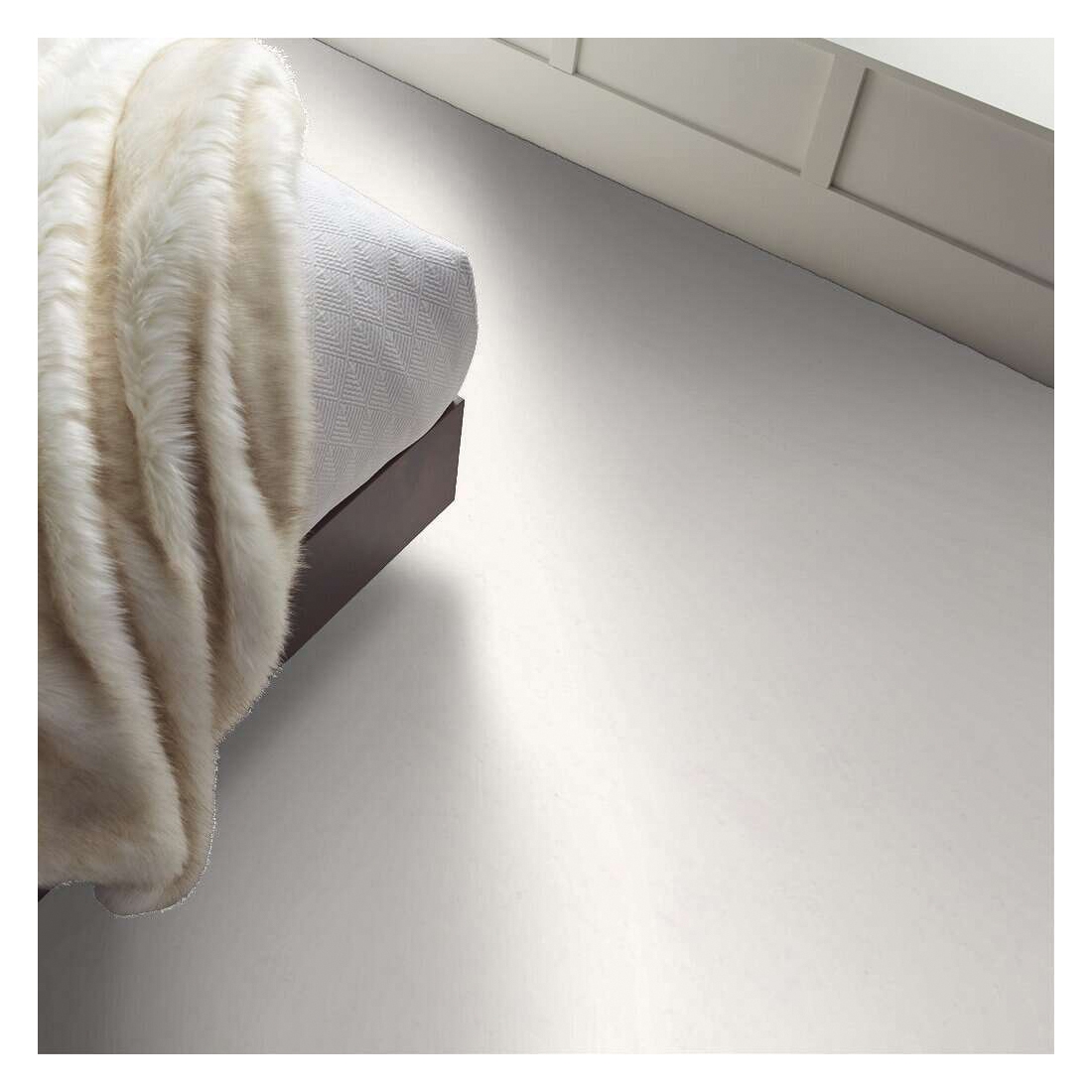 Shaw Floors Alluring Disposition, Foundations Series E9724-00170 Indoor Carpet, White Hot, 12 ft W, Plaid Pattern - 5