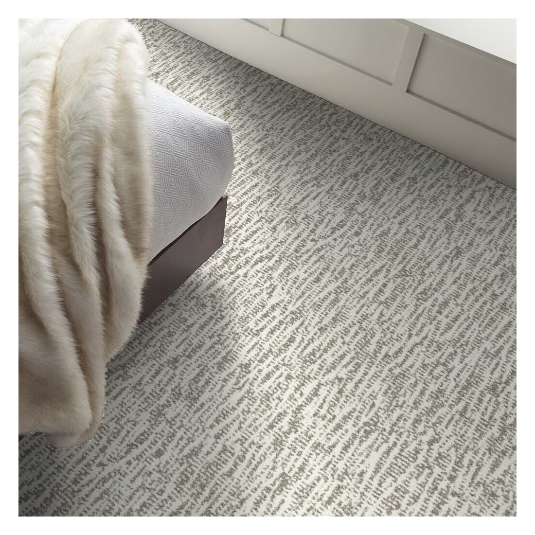 Shaw Floors Obvious Choice, Pet Perfect Plus Series E9648-00100 Indoor Carpet, Super Fine, 12 ft W, Abstract Pattern - 5