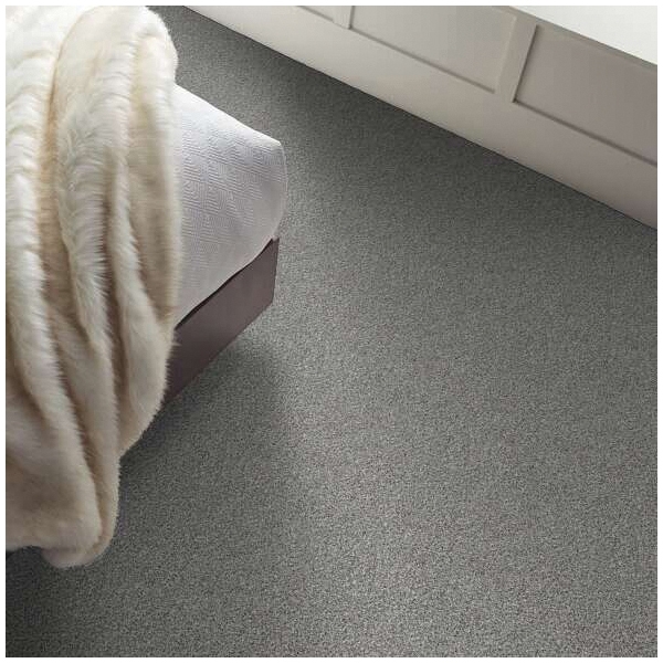 Shaw Floors Within Reach I, Simply The Best Series 5E259-00101 Indoor Carpet, Serene Still, 12 ft W, Tonal Pattern - 5