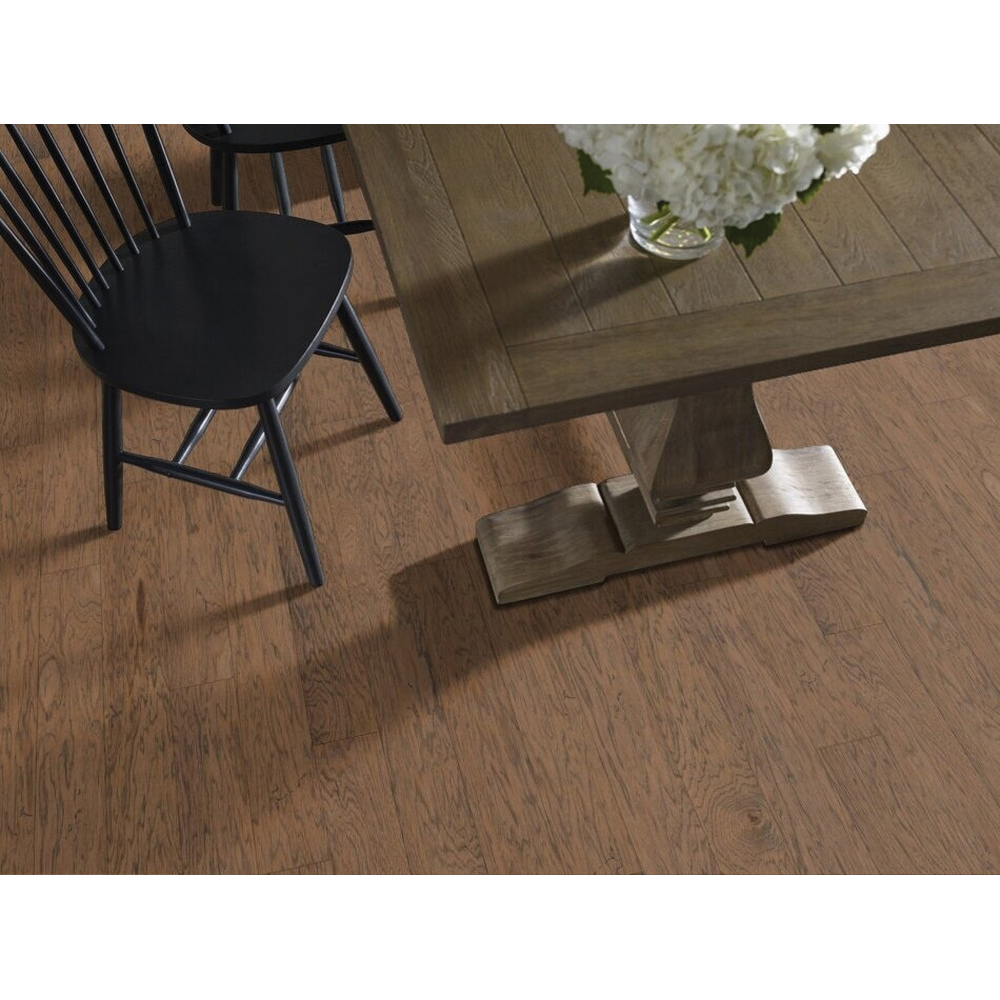 Shaw Floors Belle Grove, Shaw Hardwoods Series 02008-SW550 Engineered Hardwood, Fireside, 10 in L, 5 in W - 2