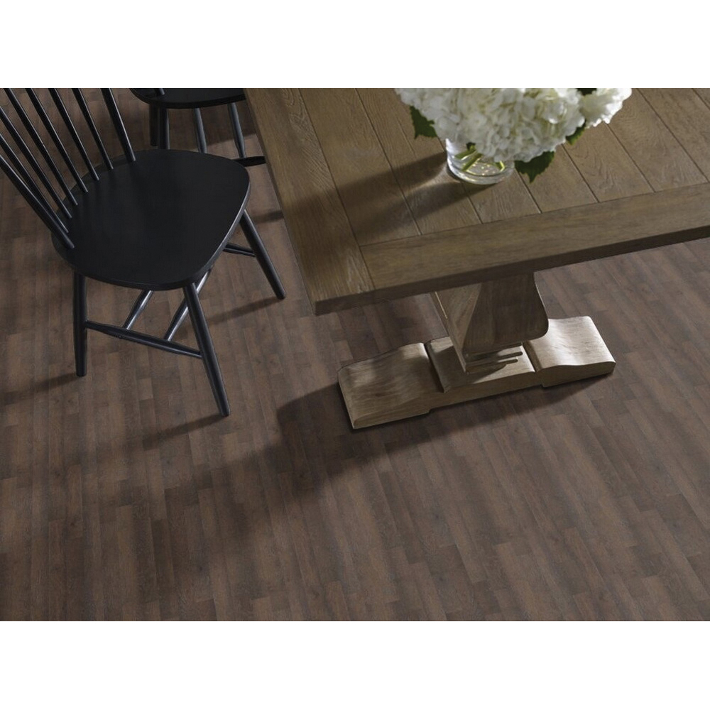 Shaw Floors Shaw Hardwoods Series 00510-SW567 Engineered Hardwood, 10 in L, 6.37 in W, Pillowed Edge, Granite - 2
