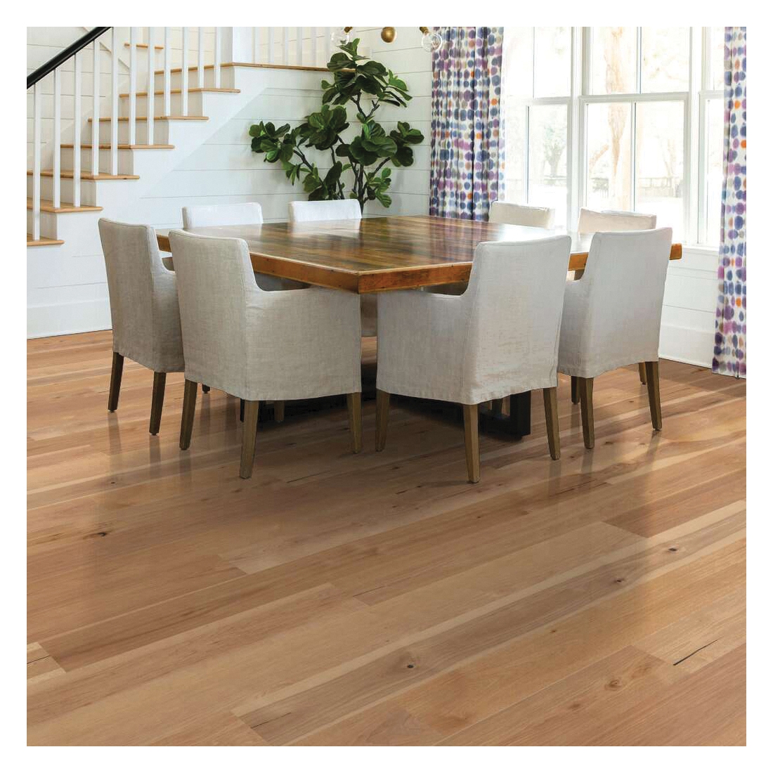 Shaw Floors Castlewood Hickory, Shaw Hardwoods Series 00993-SW486 Engineered Hardwood, Coat Of Arms, 7.48 in W - 4
