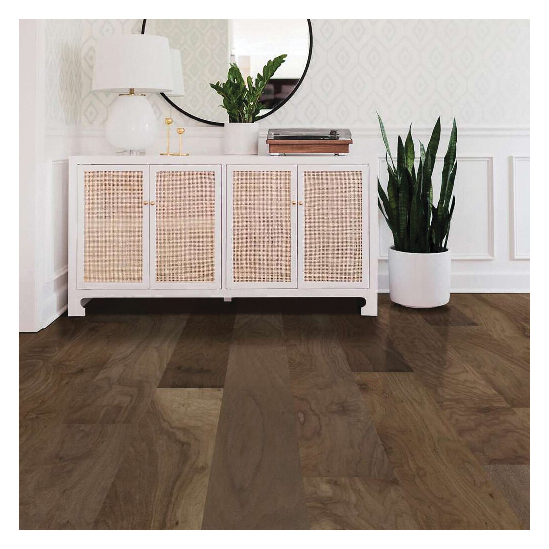 Shaw Floors Landmark Walnut, Repel Hardwood Series 01013-SW599 Engineered Hardwood, Lincoln, 20 in L, 9-1/4 in W - 3