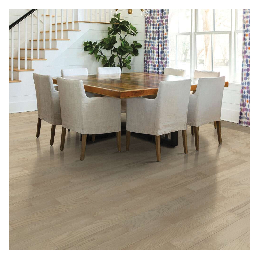 Shaw Floors Fifth Avenue Oak Shaw Hardwoods Series 01007-SW663 Engineered Hardwood, 23.62 in L, 4.72 in W, Astor - 4