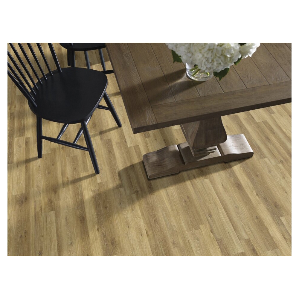 Shaw Floors Designer Mix Versalock Laminate Series SL098-01003 Laminate Flooring, Lock N Place Profile, Wood, Anneal - 2