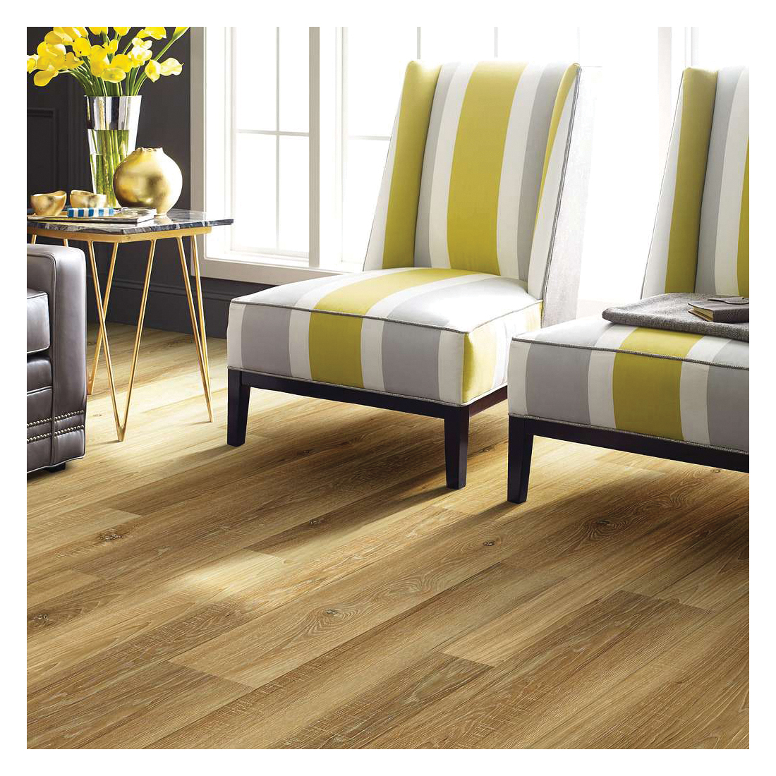 Shaw Floors Designer Mix Versalock Laminate Series SL098-01003 Laminate Flooring, Lock N Place Profile, Wood, Anneal - 3