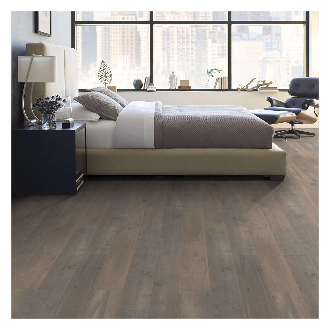 Shaw Floors Cascade Classics Versalock Laminate Series SL102-05004 Laminate Flooring, Lock N Place Profile, Wood, Alloy - 4
