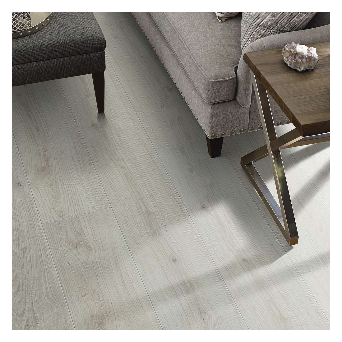 Shaw Floors Monarch Plus Versalock Laminate Series SL444-01024 Laminate Flooring, Lock N Place Profile, Wood, Eos - 3