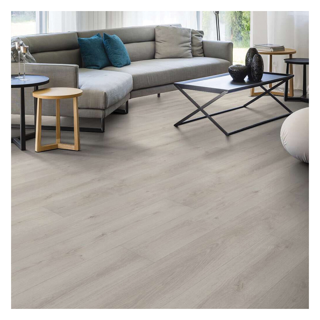 Shaw Floors Monarch Plus Versalock Laminate Series SL444-01024 Laminate Flooring, Lock N Place Profile, Wood, Eos - 5
