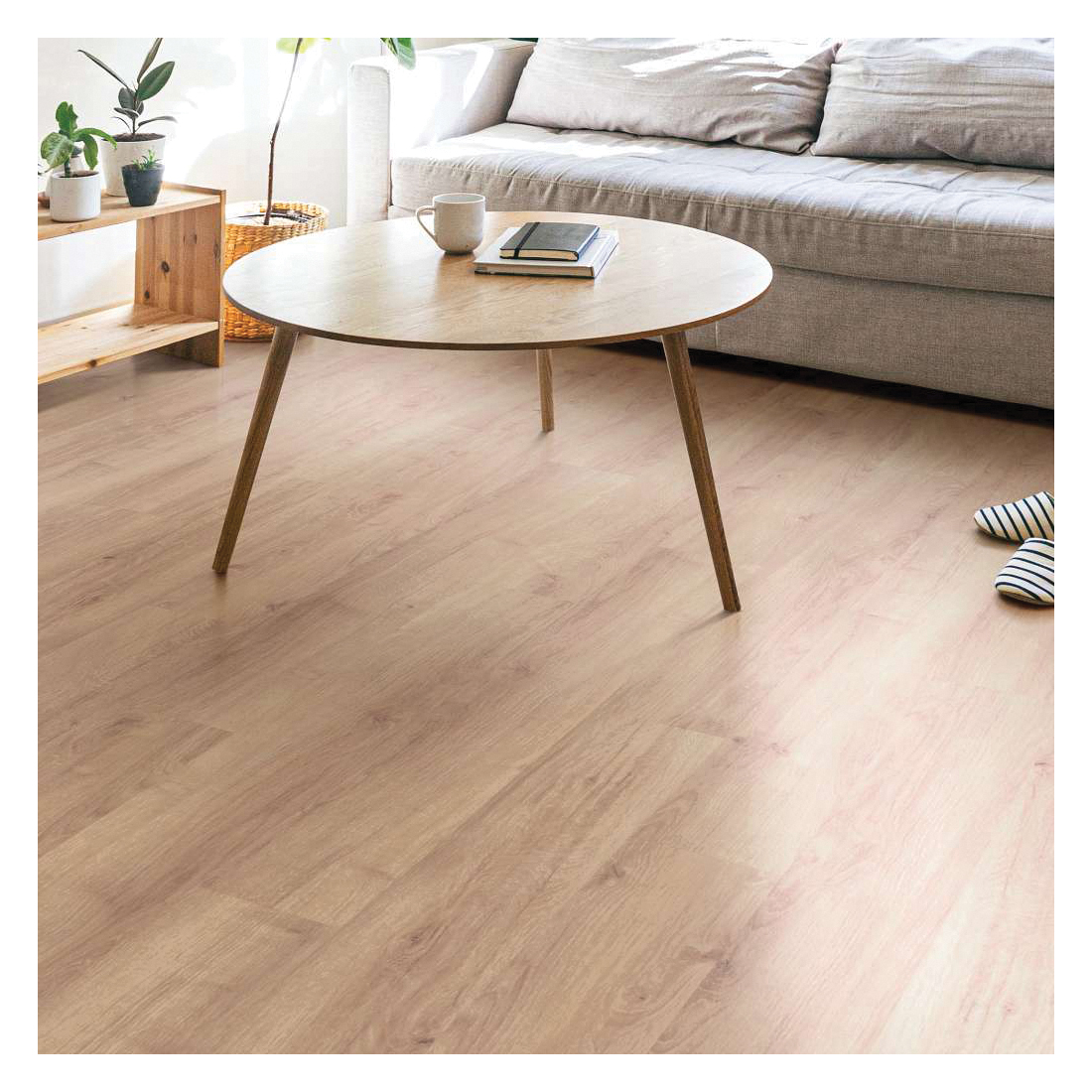 Shaw Floors Versalock Laminate Vogue Series SL445-01027 Laminate Flooring, Angle Tap Profile, Wood, Harvest, 47.64 in L - 3