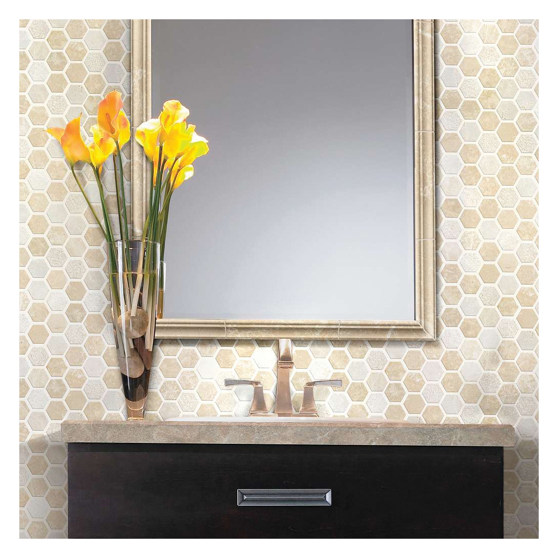 Shaw Floors Ceramic Solutions Boca Series CS81M-00210 Natural Stone Tile, 12.01 in L Tile, 12.01 in W Tile, Coastal - 3