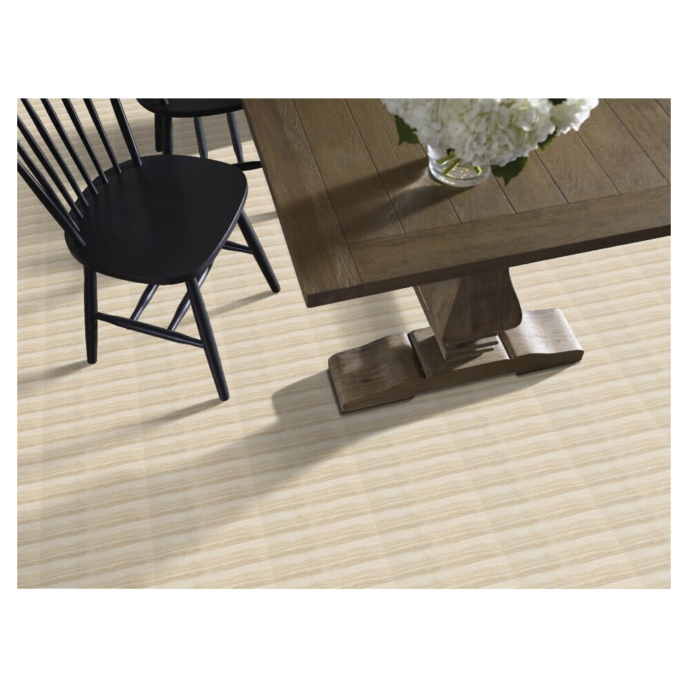 Shaw Floors Ceramic Solutions, Rockwood BN Series CS55L-00200 Bull Nose Tile Trim, Drift, 11.73 in L, 2-3/4 in W - 2