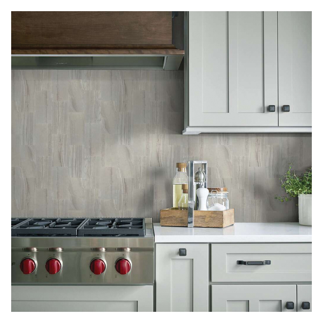 Shaw Floors Ceramic Solutions Coliseum Series CS90Q-00100 Porcelain Floor Tile, 11.42 in L Tile, 23.23 in W Tile, Shell - 5