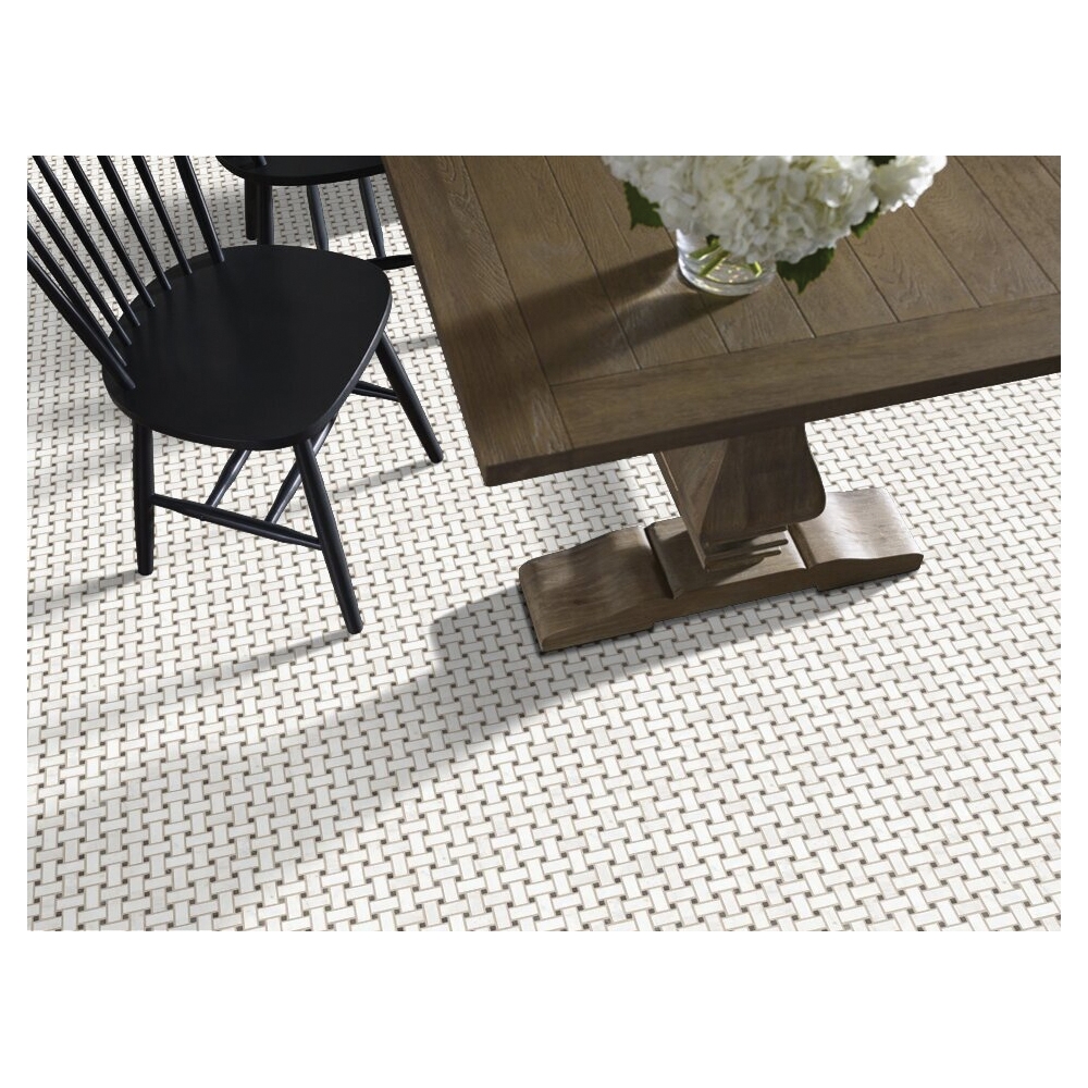 Shaw Floors Ceramic Solutions Boca Series CS80K-00111 Natural Stone Tile, 12.01 in L Tile, 12.01 in W Tile, Admiral - 2