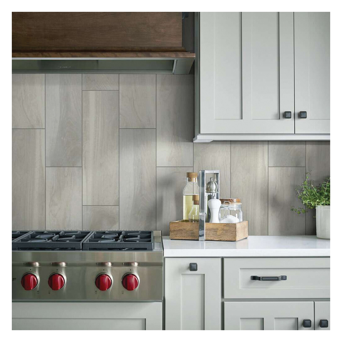 Shaw Floors Ceramic Solutions, Heirloom Series CS38Z-00150 Ceramic Floor Tile, 21.69 in L Tile, Fine China - 5