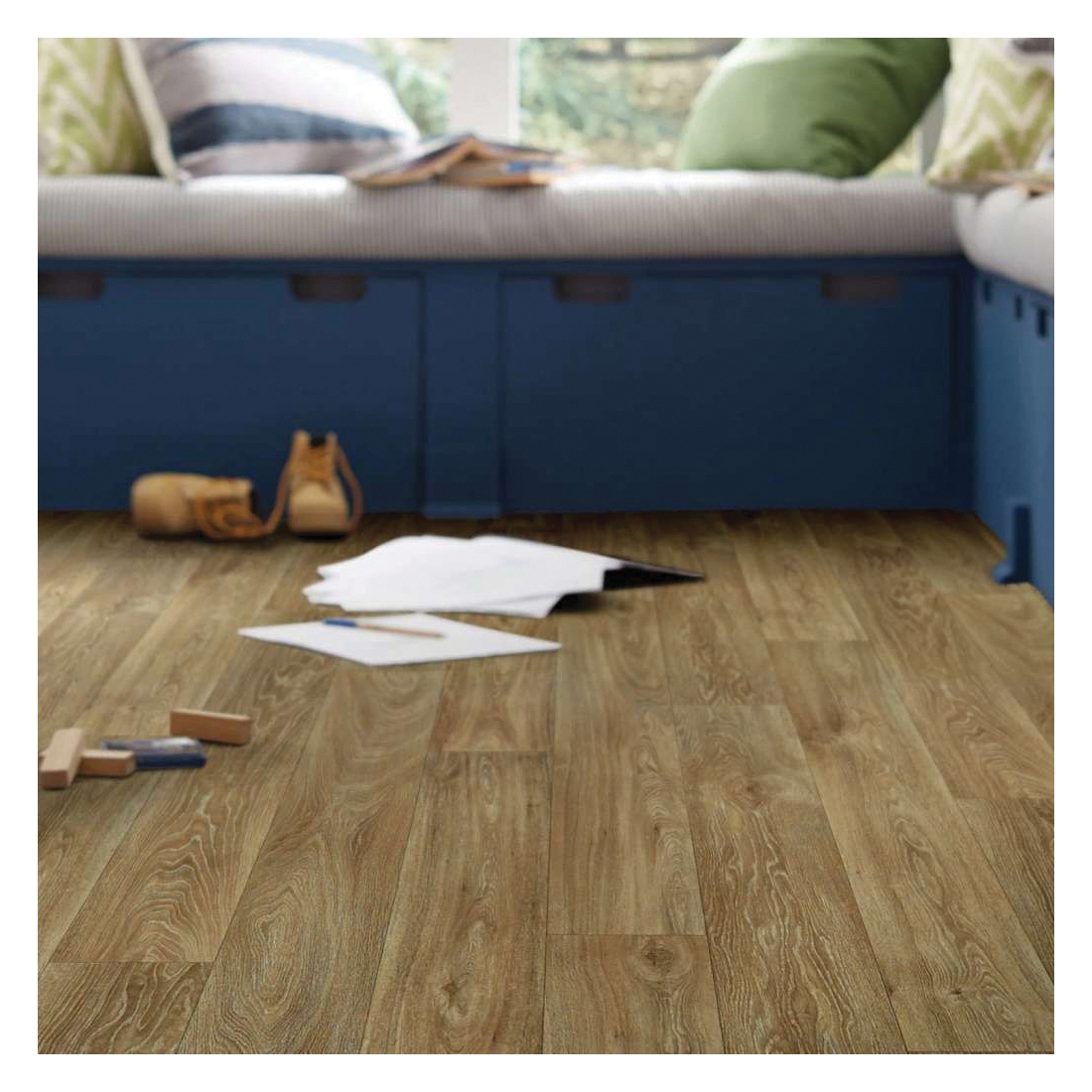 Shaw Floors Resilient Residential, Great Plains Series 0528V-00202 Flooring Sheet, Great Plains Pattern, Nebraska - 3