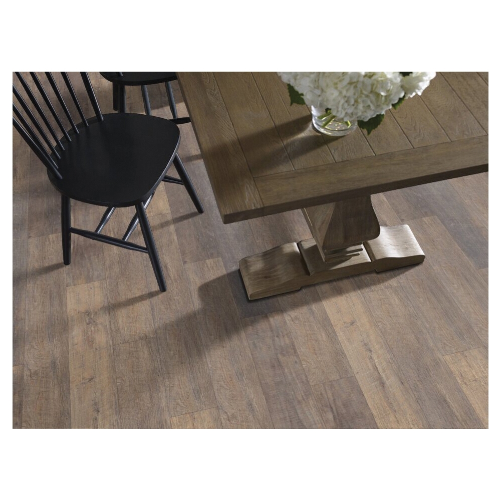 Shaw Floors Floorte, Classic, Tivoli Plus Series 0845V-00146 Flooring Plank, Pino, 48 in L, 7 in W, Accent Bevel Edge - 2