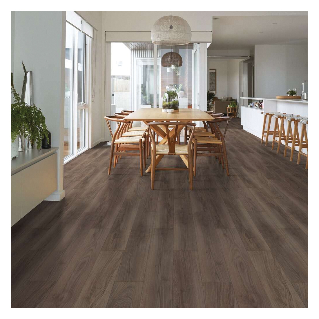 Shaw Floors Floorte, Classic, Tivoli Plus Series 0845V-00146 Flooring Plank, Pino, 48 in L, 7 in W, Accent Bevel Edge - 5