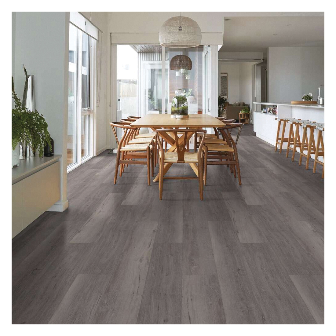 Shaw Floors Floorte Pro, Heritage Oak 720C Plus Series 0867V-05004 Flooring Plank, Wye Oak, 59 in L, 9 in W, Bevel Edge - 5