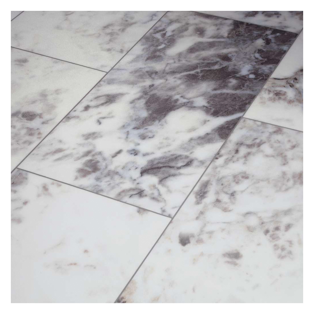 Shaw Floors Paragon Tile Plus, Floorte Pro Series 1022V-01108 Vinyl Tile, Ibizia, 24 in L Tile, 12 in W Tile - 2
