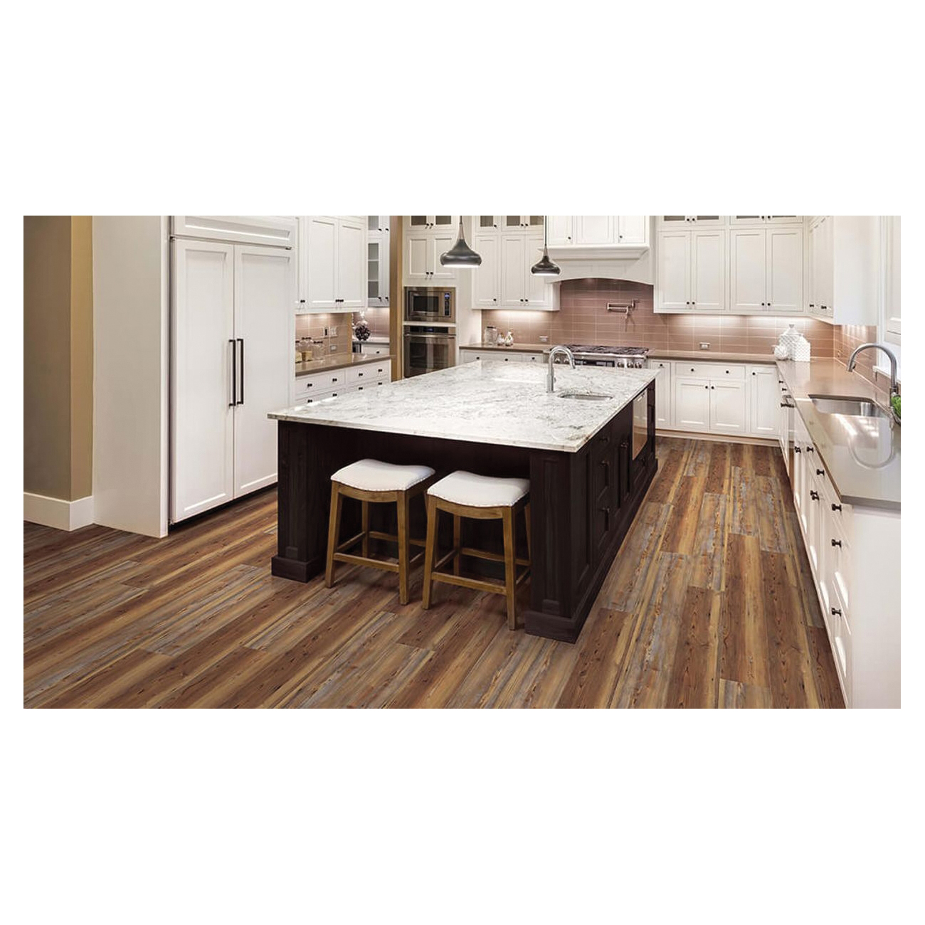 COREtec Originals Series VV035-00913 Flooring Plank, 72 in L, 9 in W, Enhanced Painted Bevel Edge, Vinyl - 3