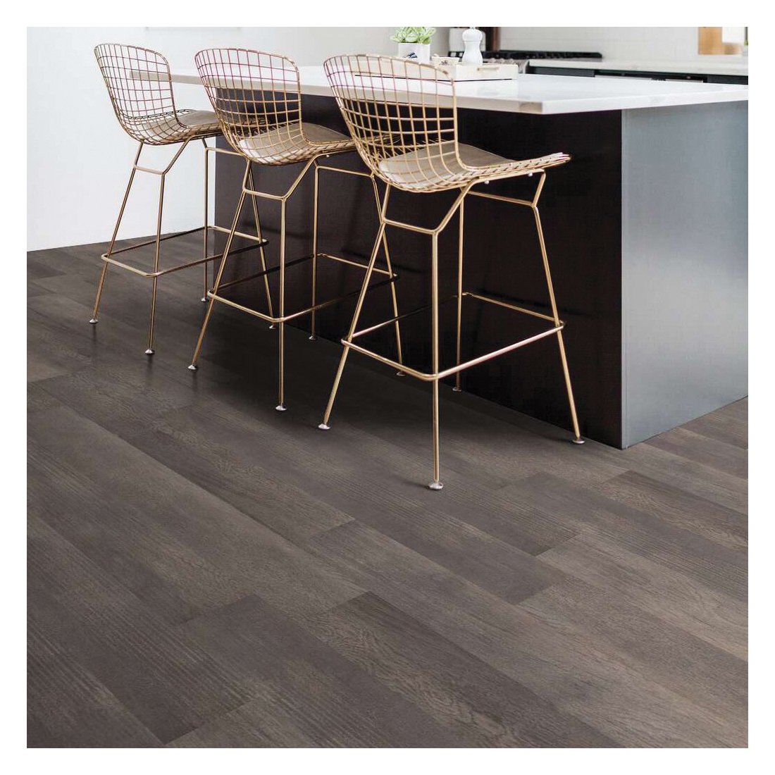 Shaw Floors Resilient Residential, Three Rivers 20 Series 0882V-00170 Flooring Plank, Elmwood, 48 in L, 6 in W, Vinyl - 5