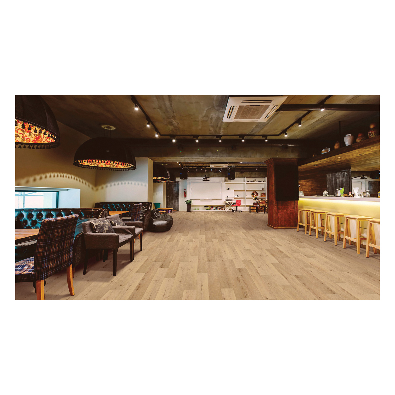 COREtec Pro Plus XL Enhanced Series VV491-02956 Flooring Plank, 73 in L, 9 in W, Enhanced Painted Bevel Edge, Vinyl - 3