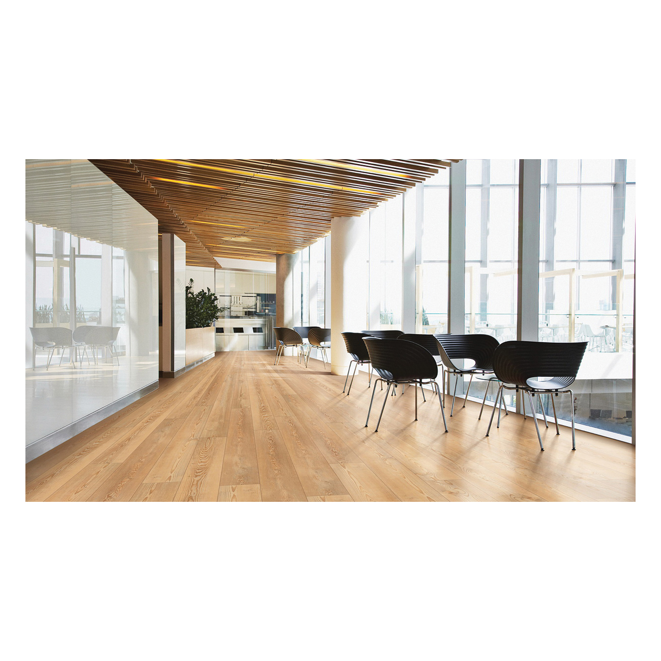 COREtec Pro Plus XL Enhanced Series VV491-02958 Flooring Plank, 73 in L, 9 in W, Enhanced Painted Bevel Edge, Vinyl - 3