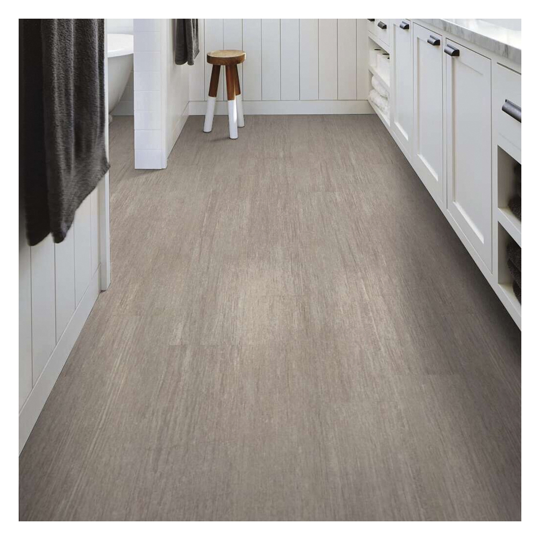 Shaw Floors Resilient Residential, Uptown Now 20 Series 0833V-00116 Flooring Plank, Sweet Auburn, 48 in L, 6 in W, Vinyl - 3